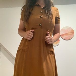 Brown dress